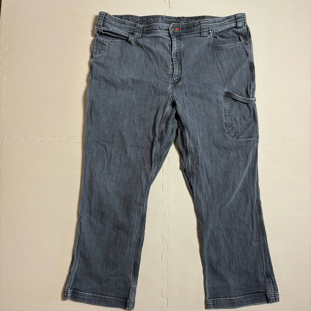 Alaskan Hardgear Duluth Trading Co Mens Skagway Jeans Black Size 46x30 Cordura